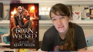 Born Wicked by Keary Taylor Book Review Blood Rose Nights Book 4 [upl. by Caprice]