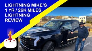 1 year  26k mile  Review  Ford Lightning [upl. by Etteb669]