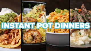 4 Easy Instant Pot Dinners [upl. by Solegnave]