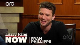 Ryan Phillippe Opens Up About Reese Girlfriend and His Bad Boy Image  Larry King Now  OraTV [upl. by Antoinette]