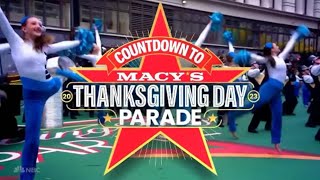 Countdown to Macys Thanksgiving Day Parade 2023 Opening [upl. by Arikihs]