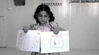 Syrias Refugee Children Drawings of Life in Syria and Turkey [upl. by Bekki]