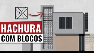 SUPERHATCH BLOCK I Bloco Como Hachura no AutoCAD [upl. by Knipe750]