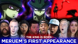 Meruem is Born  HxH Ep 91 Reaction Highlights [upl. by Ainoloppa965]