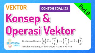 Vektor Matematika Kelas 10 • Part 6 Contoh Soal Konsep amp Operasi Vektor 2 [upl. by Fleming361]