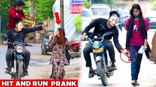 Hit And Run Prank on Girls  BY AJAhsan [upl. by Pol]