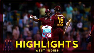 Highlights  West Indies v England  Tense Chase Gives Windies Series Victory  3rd CG United ODI [upl. by Nilson]