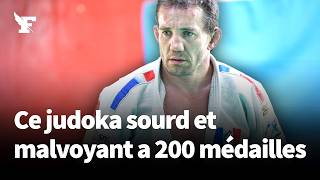 JO 2024 Cyril Jonard le judoka sourd et malvoyant aux 200 médailles [upl. by Ahsikan]