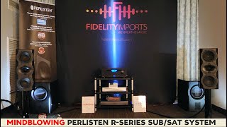 Perlisten RSeries SubSat System Best of Show Demo Experience [upl. by Restivo551]