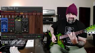 Dimebag Darrell Guitar Medley  Pantera Solos Playthrough Dave Evangelista [upl. by Isadora]