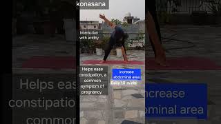 Konasana benefitsnormal delivery pregnancy more help full information subscribe supriyakevlog [upl. by Dayir842]