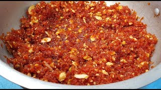 Gajar Ka Halwa Recipe  Simple and Delicious Gajar Halwa  Carrot Halwa  Village Food Secrets [upl. by Hseham]