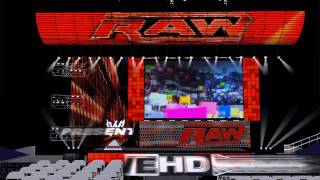 WWE Raw Stage 2008  pyro [upl. by Anibla207]