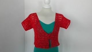 Como hacer chaqueta a crochet [upl. by Varney]