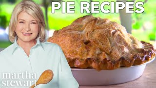 Martha Stewarts 8 Classic Pie Recipes  Martha Stewart [upl. by Eirallam]