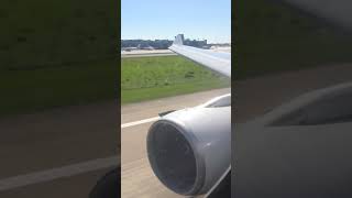 Airbus A330200 landing Düsseldorf airbus landing aviation düsseldorf germany airport [upl. by Nnylsoj]