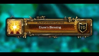 World of Warcraft  WOTLK  Lunar Festival Elunes Blessing Omen [upl. by Intihw]