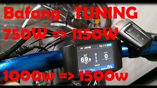 Bafang Tuning Programmierung Deutsch BBS02 BBSHD 500w 750w 1000w EBike Mittelmotor [upl. by Sello215]