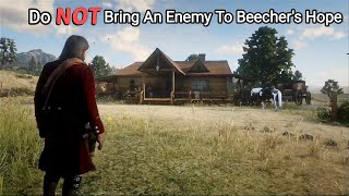 Something Real Strange Happens If John Brings an Enemy or Corpse To Beechers Hope  RDR2 [upl. by Novyak911]