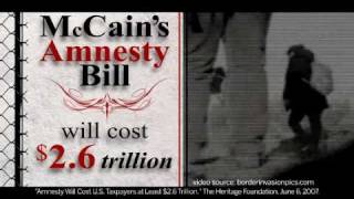 quotMcCains Amnestyquot Ad Hits Airwaves [upl. by Deehahs]