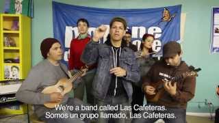 Las Cafeteras dedicate quotLuna Loversquot in Sign Language to Diana Blanco [upl. by Hcirdla]