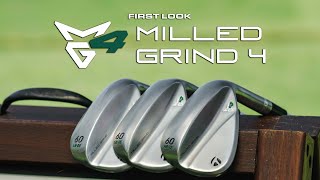 NEW Testing the allnew Milled Grind 4 Wedges  TaylorMade Golf Europe [upl. by Leidgam]