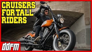 5 Best Beginner Cruiser Motorcycles For Tall Riders 2017 [upl. by Tybalt]