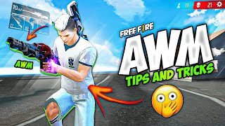 4 Secret AWM Tips And Tricks In Free Fire 🔥 Only 1 People Know 👽  FireEyes Gaming [upl. by Sosthena]