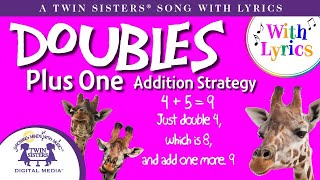 Doubles Plus One  Addition Facts  Animated Song With Lyrics [upl. by Mahau]