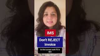 IMS  Dont Reject invoices Important Info IMS how to file [upl. by Noxaj120]