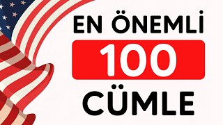 En çok kullanılan 100 ingilizce cümle  Türkçesi ve Okunuşu  Arda Erol [upl. by Aniahs66]