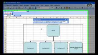 Webcursus excel  cursus deel 13  Organogrammen maken [upl. by Syramad]