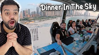 Khane Ki Table Hawa Mein Udd Gai 😱  Dinner In The Sky In Dubai 😍 [upl. by Enel20]