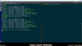 Redirection in Shell Scripts [upl. by Thatch]