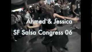 Ahmed and Jessica Ortiz SF Salsa Congress 2006 [upl. by Eiclek]