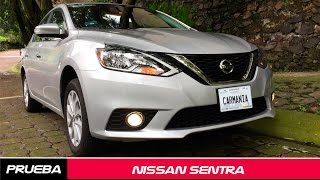 Nissan Sentra a prueba  CarManía [upl. by Norval]