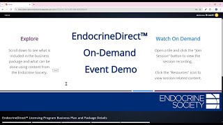 EndocrineDirect™ Licensing Program with Virtual Platform Option [upl. by Wellington799]