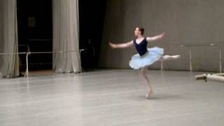 Paquita Variation Rehearsal Bolshoi Ballet Academy Joy Womack [upl. by Quitt]