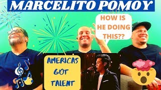 INCREDIBLE  Marcelito Pomoy  Con Te Partirò Americas Got Talent The Champions REACTION [upl. by Ruberta]