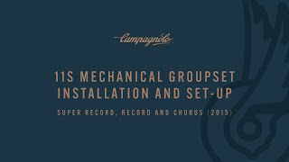 INSTALLATION AND SETUP OF THE 2015 MECHANICAL GROUPSETS [upl. by Eisnil]