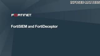 FortiSIEM Demo FortiSIEM and FortiDeceptor Integration  InfoSec Matters [upl. by Bonnie448]