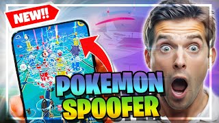 Pokemon Go Spoofer AWESOME No Computer iOS and Android Teleport Joystick Pokemon Go Hack [upl. by Spring]