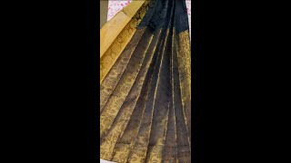 Saree Pallu Pleats Easy stepSaree Pallu pleats  Saree pre pleatingsaree beauty [upl. by Rooke]