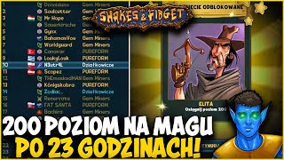 ⭐ PONAD 200 POZIOM MAGIEM DRUGIEGO DNIA SERWERA ⭐ SHAKES amp FIDGET ⭐ N3UTR4L ⭐ [upl. by Gaylor]