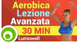 Aerobica per Dimagrire a Casa  Lezione Avanzata con Musica [upl. by Lucky]