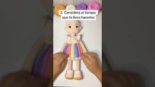 como hacer un amigurumi crochet amigurumi dyi manualidades tejer tejido patronesamigurumis [upl. by Aiceled383]