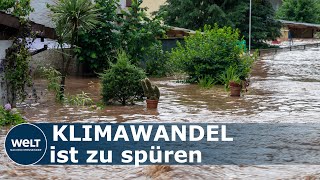 KLIMAWANDEL WIRD REAL Warum die extremen Wassermassen Folgen der Klimakrise sein können [upl. by Collayer]