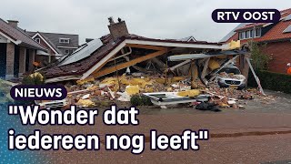 Ingestort huis Oldenzaal dit is er allemaal gebeurd vandaag  RTV Oost [upl. by Fagan599]