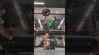 Barbell overhead squats to improve strength power and balance [upl. by Eelan]