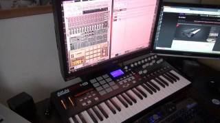 Buyers Guide  Review Akai MPK 49 and how it works in Reason 50 [upl. by Won]